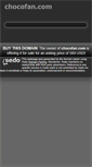Mobile Screenshot of chocofan.com